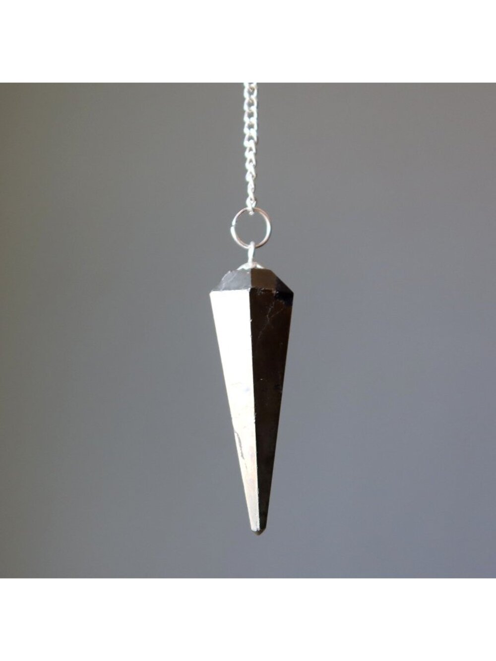 Apache Gold Pendulum Pyrite Gem Wise Advisor Divination Crystal Dowsing Point